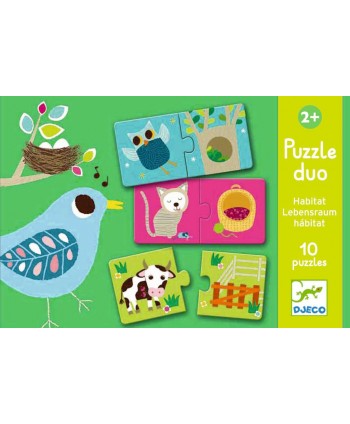 Puzzle dúo Habitat