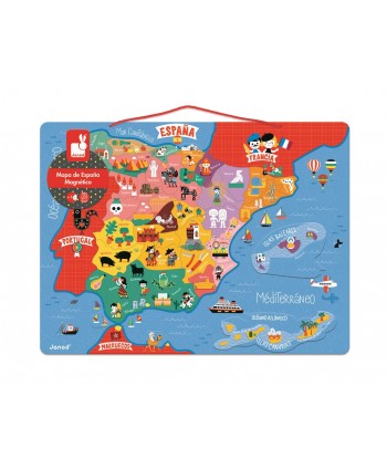 MAPA MAGNÉTICO DE ESPAÑA