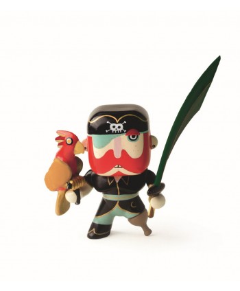 Arty Toys Piratas Sam Parrot