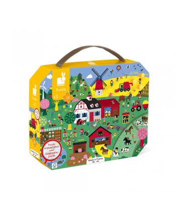 PUZLE DE OBSERVACIÓN LA GRANJA