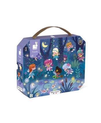 PUZLE HADAS Y NENÚFARES