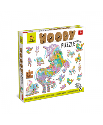 Woody puzzle – Unicornios