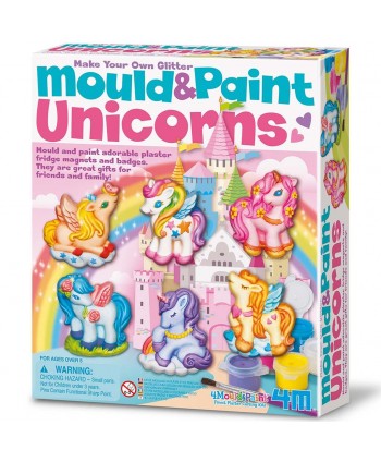 MOLDEA Y PINTA UNICORNIOS