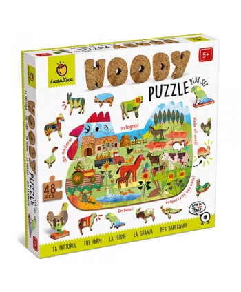 Woody Puzzle - La Granja