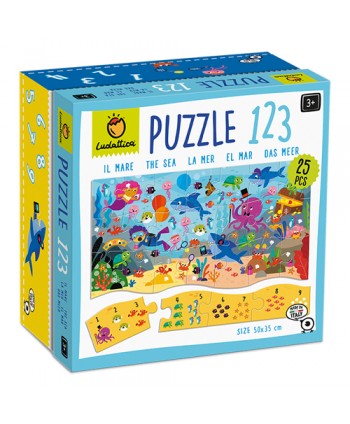 123 Puzzle - El Mar