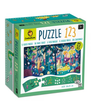 123 Puzzle - El Bosque