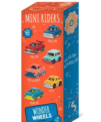 Wonder Wheels Set de 6 mini...