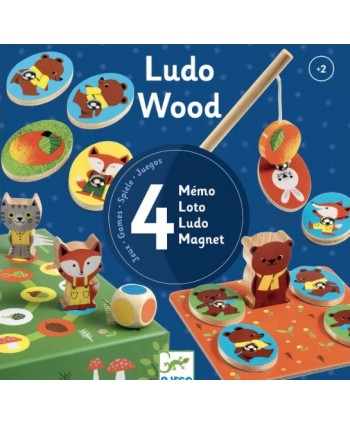 Juego educativo Ludo Wood