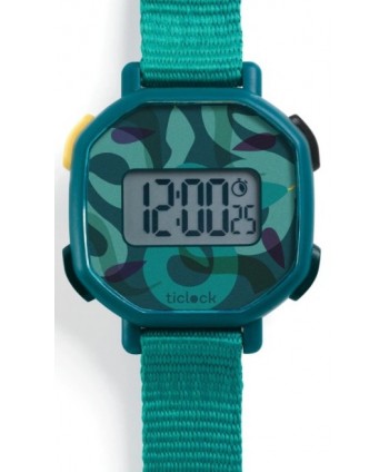 Reloj digital Green snakes