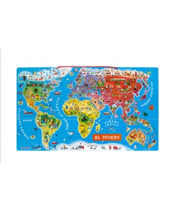 Puzzle Magnético Atlas Mundial