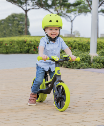 Go Bike Elite Duo Lime Green