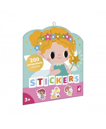 200 PEGATINAS EN HOJAS - HADAS