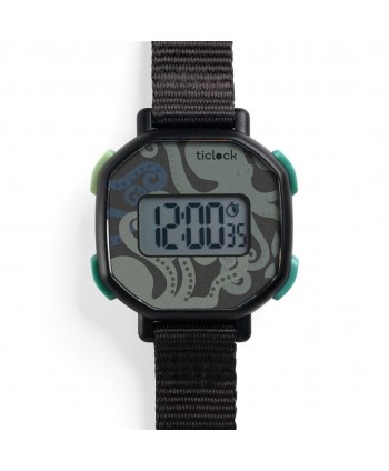Reloj digital Black octopus