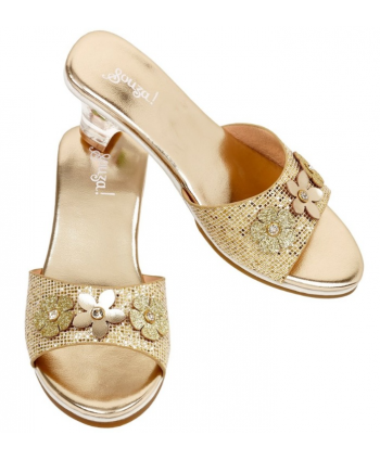 Zapatilla de tacón alto...